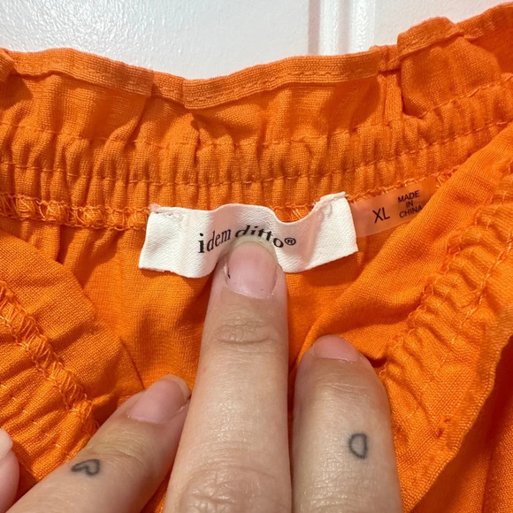 Idem Ditto | Bow Tie Tiered Mini Dress | Size: XL - Picture 9 of 9